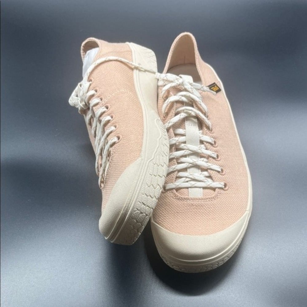 Teva Mens 1134369 Canvas Low Top Sneakers Peach Salmon Size 11 - Picture 2 of 7